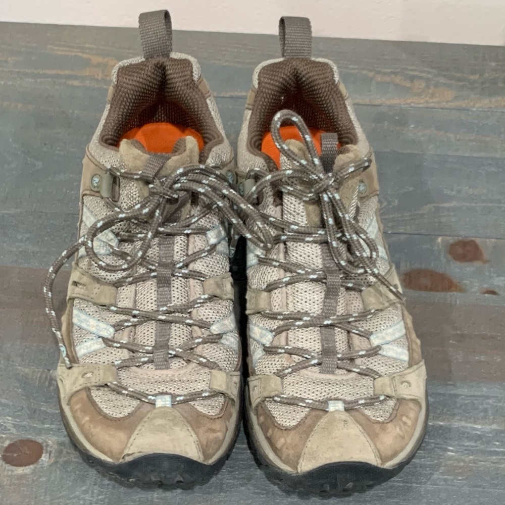 Merrell Siren Sport Olive Women's Size 7.5 Hiking Outdoor Shoes Camping Sport